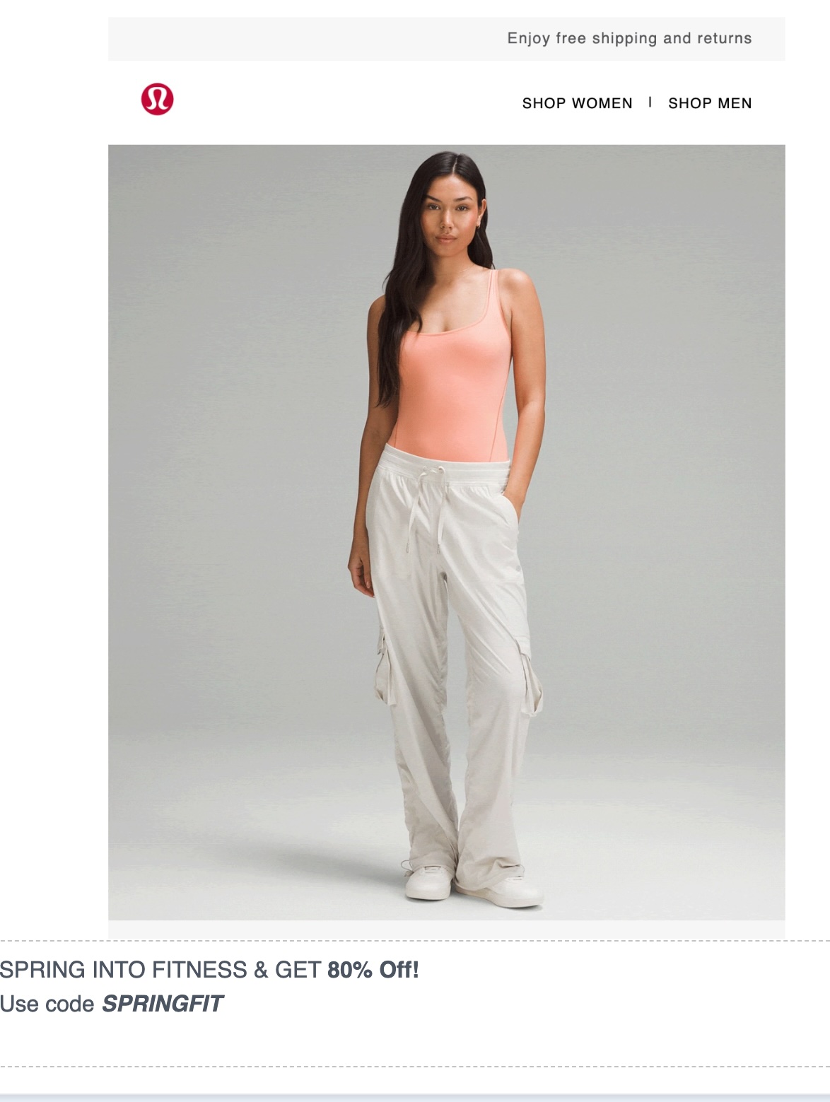 Lululemon Shopping Article